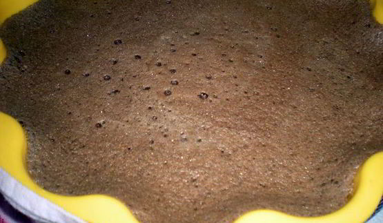 рулетоторт с шоколадным муссом