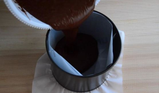 шифоновый бисквит шоколадный