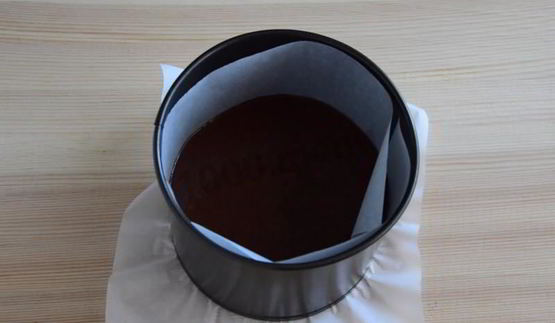 шифоновый бисквит шоколадный