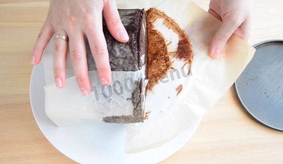 шифоновый бисквит шоколадный