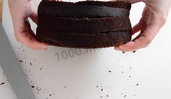 шифоновый бисквит шоколадный