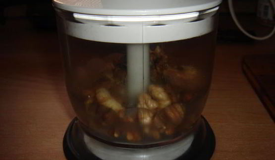 шоколадно-лимонный вафельный торт с миндалем