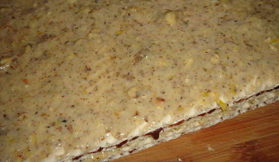 шоколадно-лимонный вафельный торт с миндалем