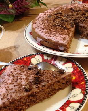 Шоколадный медовик ПП