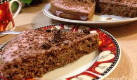 шоколадный медовик пп