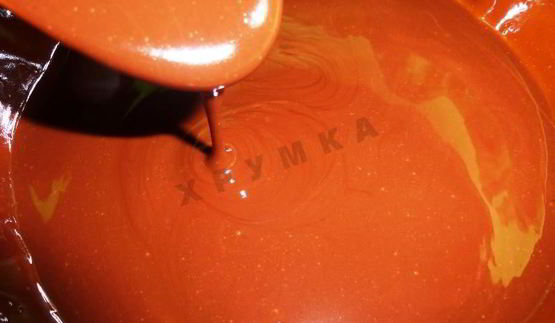 шоколадный панчо с вишней