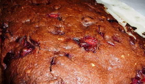 шоколадный панчо с вишней