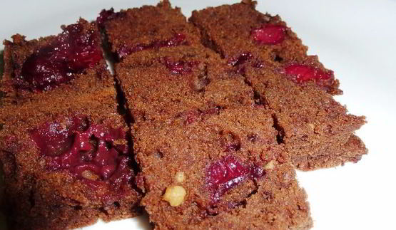 шоколадный панчо с вишней