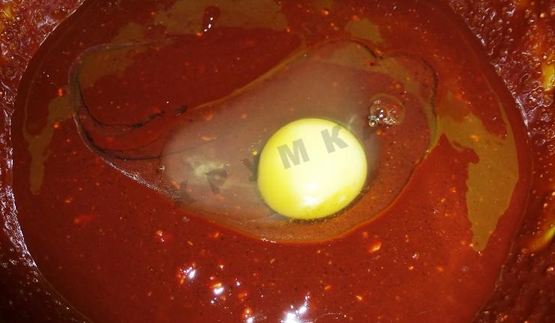 шоколадный панчо с вишней