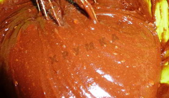 шоколадный панчо с вишней