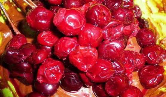 шоколадный панчо с вишней