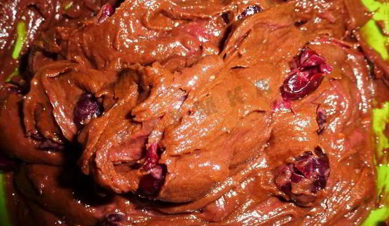 шоколадный панчо с вишней