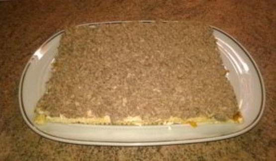 слоеный торт с рыбой