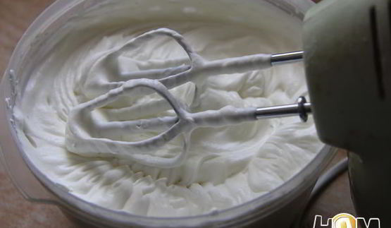 торт апельсины в облаках