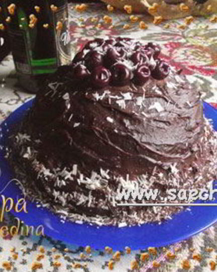 Рецепт торта черешня в шоколаде