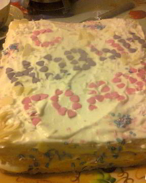 Торт из белого шоколада