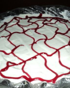 Торт из фруктов без выпечки