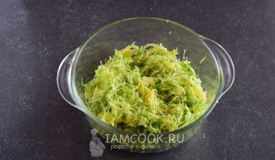 торт из кабачковых блинчиков