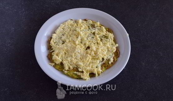 торт из кабачковых блинчиков