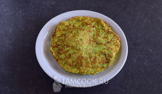 торт из кабачковых блинчиков