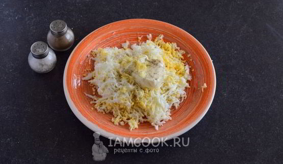 торт из кабачковых блинчиков