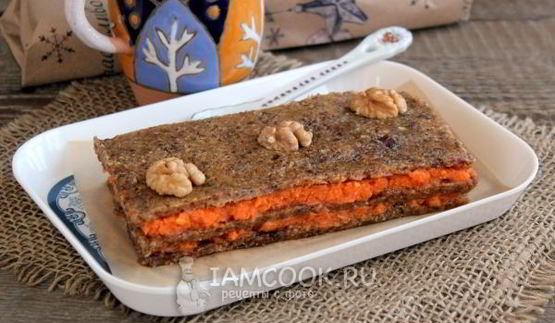 торт из моркови без выпечки