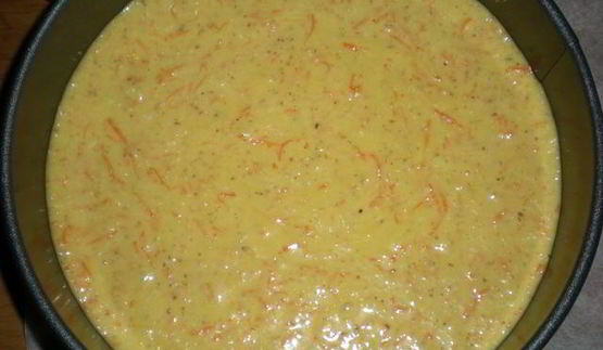 торт из тыквы с кокосом и миндалем