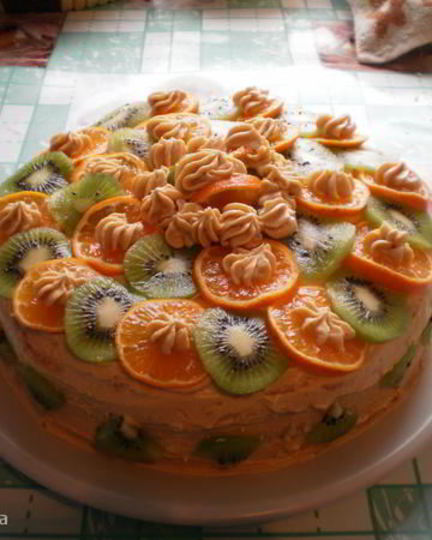 Рецепт торта киви