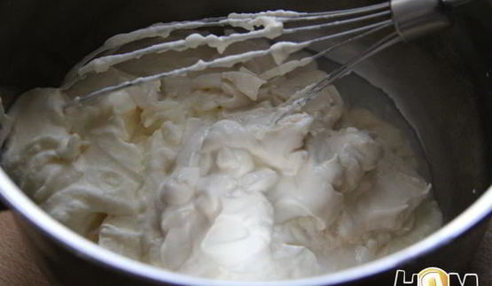 торт лимонный со сливками