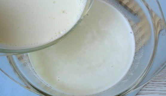 торт медовый с черничным кремом