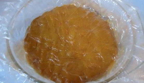 торт медовый с черничным кремом