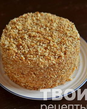 Торт на сгущенном молоке