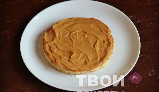 торт на сгущенном молоке