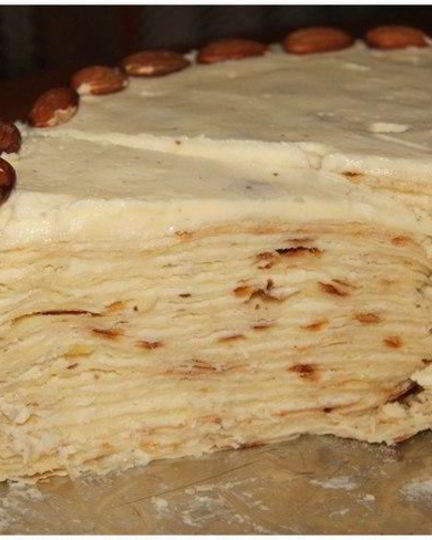 Рецепт торта на сковороде