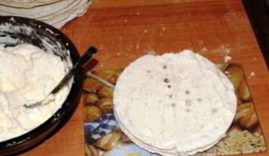 торт на сковороде