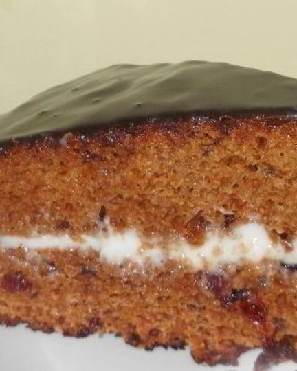 Рецепт торта на сметане черный принц