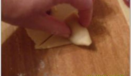 торт наполеон и печенье пальчики из одного теста