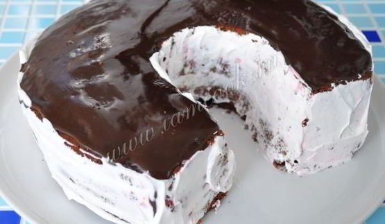 торт подкова на счастье