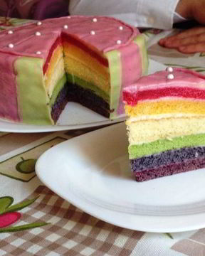 Торт Радуга