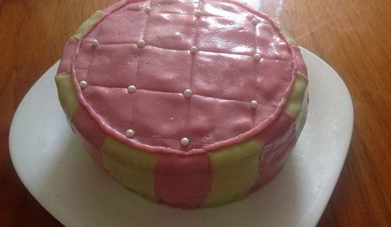 торт радуга