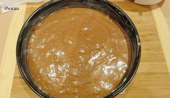 торт с белым и темным шоколадом