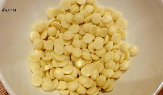 торт с белым и темным шоколадом