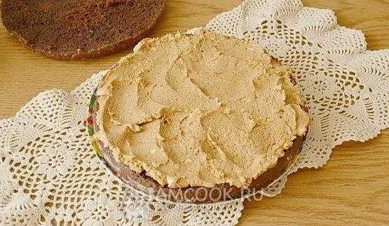 торт с кремом на кефире