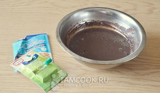 торт с кремом на кефире