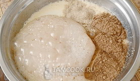 торт с кремом на кефире