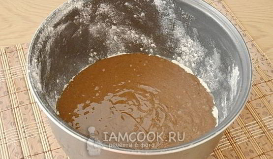 торт с кремом на кефире