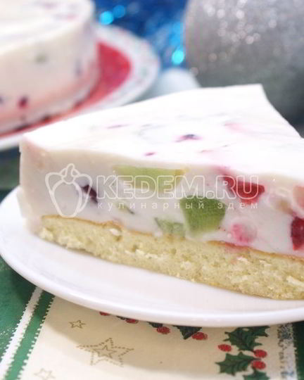 Рецепт торта самоцветы в снегу