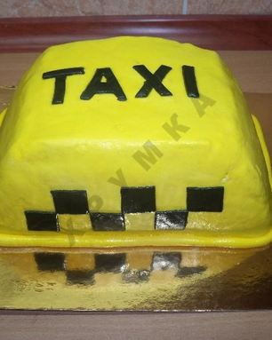 Торт Шашечка такси