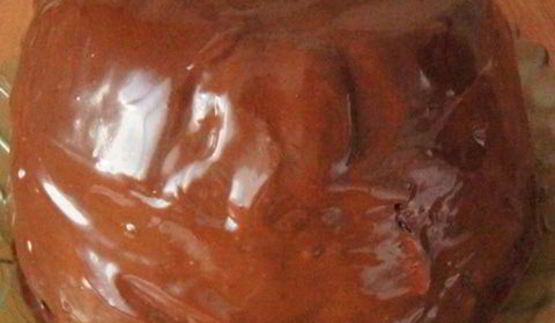 торт шоколадно-вишневый купол