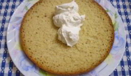 торт со сметанным кремом